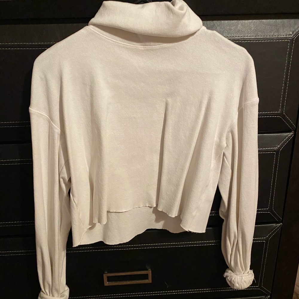 Free people turtle neck long sleeve shirt